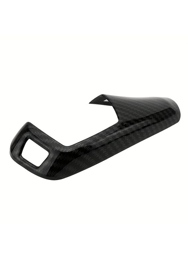 Carbon Fiber Style Gear Shift Knob Cover Compatible with Series 2 3 4 5 7 X3 X4 X5 X6 Right Hand Drive - Image 3